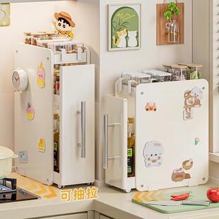 厨房调料品转角置物架台面抽拉式调料架多功能家用油盐酱醋收纳架