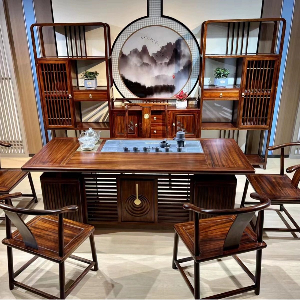 金花梨木茶桌椅组合会客茶桌简易茶台套装家用办公室简约茶台批发,鲜花速递/花卉仿真/绿植园艺,其它园艺用品,淘宝优惠券,粉丝福利购,淘宝优惠卷