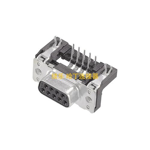 HARTING浩亭09664537611 D-Sub4 6.5A 37针 有接地针 母头 连接器