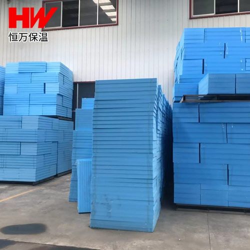 家装工程蓝色挤塑板b1级阻燃50mm外墙屋面地暖保温回填挤塑聚苯板