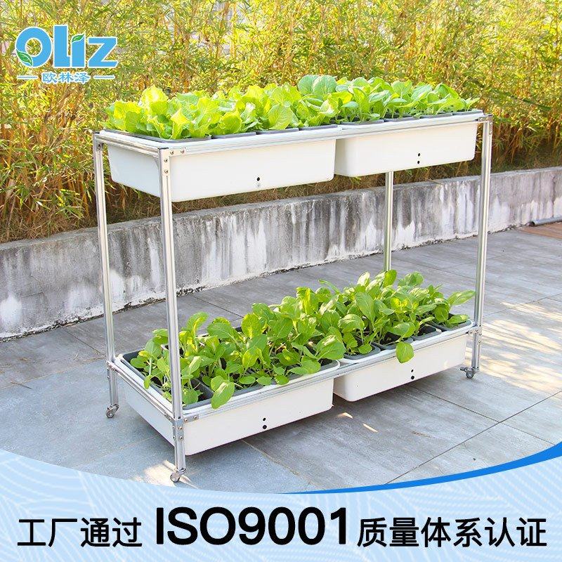 种菜盆套装可移动菜架立体种植蔬菜SC04储水棉绳菜园自吸水花盆