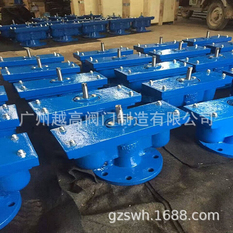 双口排气阀复合式排气阀不锈钢法兰双口排气阀QB2-16Q双口排吸气