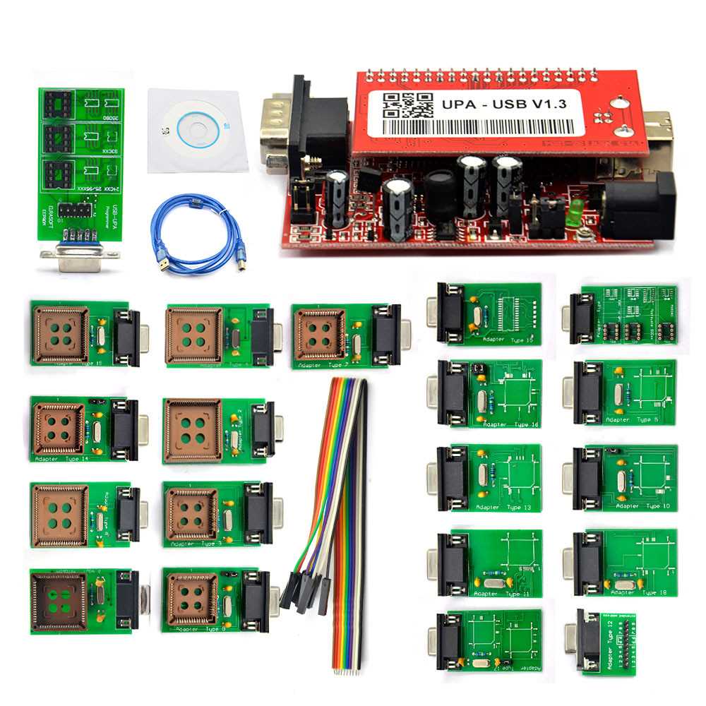 Full Adaptors for All UPA USB V1.3 Programmer 全套适配器