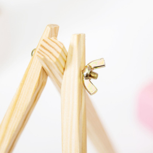 木质画架手绘数字油画支架落地三脚架填色画支撑展示画板油彩画架