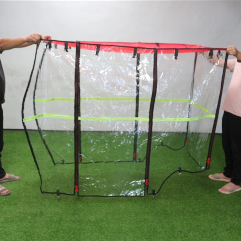 小巴士电动三轮车雨棚车篷防雨布挡风帘老年代步车遮雨帘全封闭帘