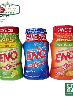 ENO Fruit Salt Lemon 100g Regular Orange Flavour