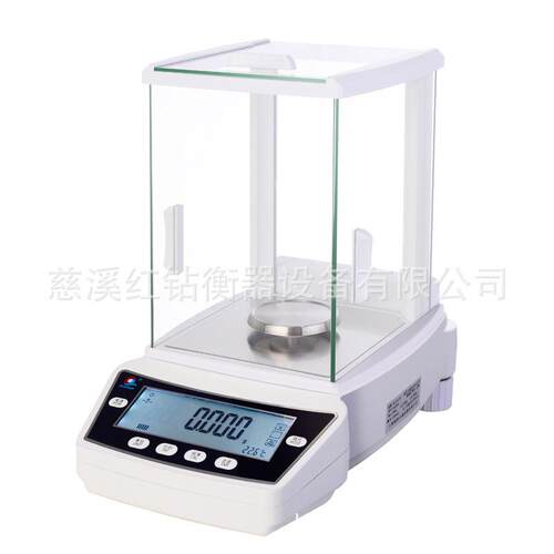 浦春万分之一电子天平电磁力传感器 0.1mg精密实验室分析天平