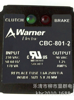 Warner华纳刹车控制器CBC-801-2 CBC8012