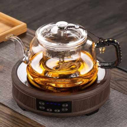 耐高温加厚玻璃2024新款蒸煮一体煮茶壶电陶炉泡茶专用烧水壶单壶
