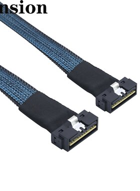 PCIE SlimSAS LP Low profile SFF-8654 8I 74P转LP 8X高速连接线