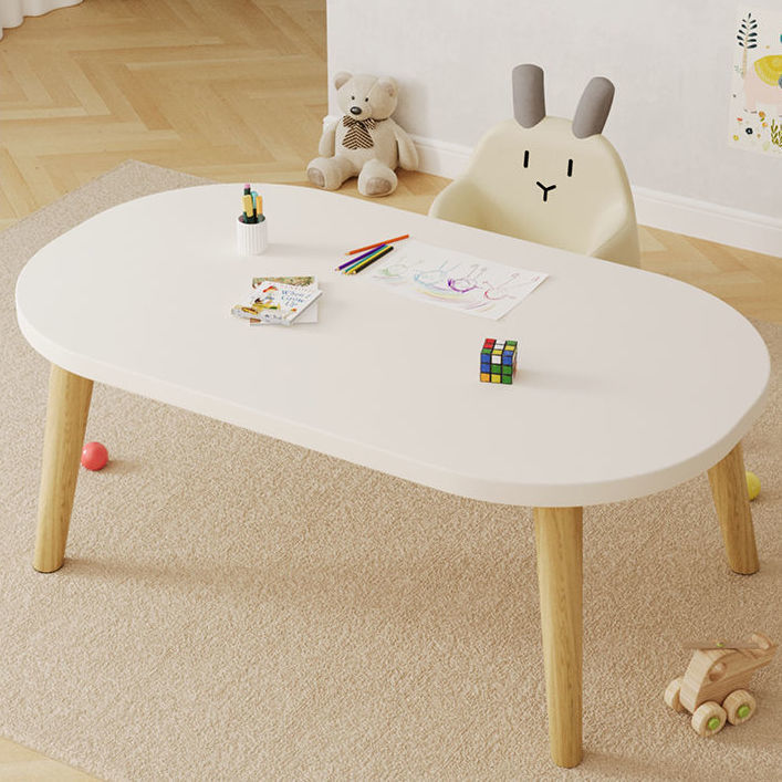 床上儿童玩具桌子飘窗桌花生桌学习小书桌学习吃饭写字方桌小茶几