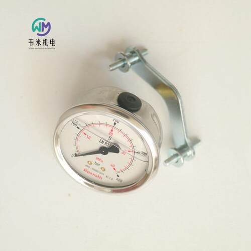 德国REXROTH力士乐压力表R900022459 ABZMM63-400BAR/MPA-R/B-G