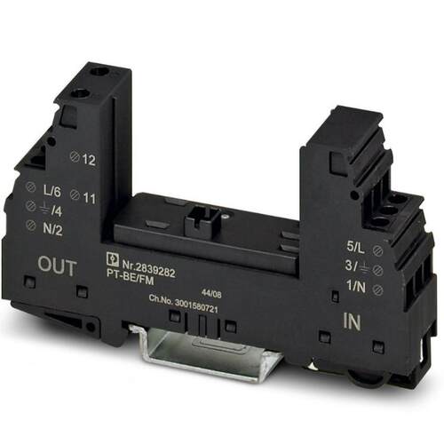 菲尼克斯保护器底座PT 1X2+F-BE - 2856126