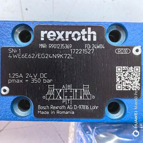 R901235369 4WE6E62/EG24N9K72L # Rexroth//力士乐