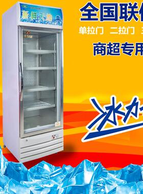 冷藏展示柜立式冷柜饮料展示柜单门保温柜商用保鲜柜陈列柜冰柜