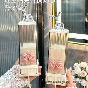 化妆棉收纳盒盒壁挂式卸妆自动按压抽取可防尘卸妆棉自动按压盒子