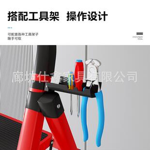 直销梯子伸缩梯家用折叠梯多功能人字梯铝合金加厚楼梯便携步 新款
