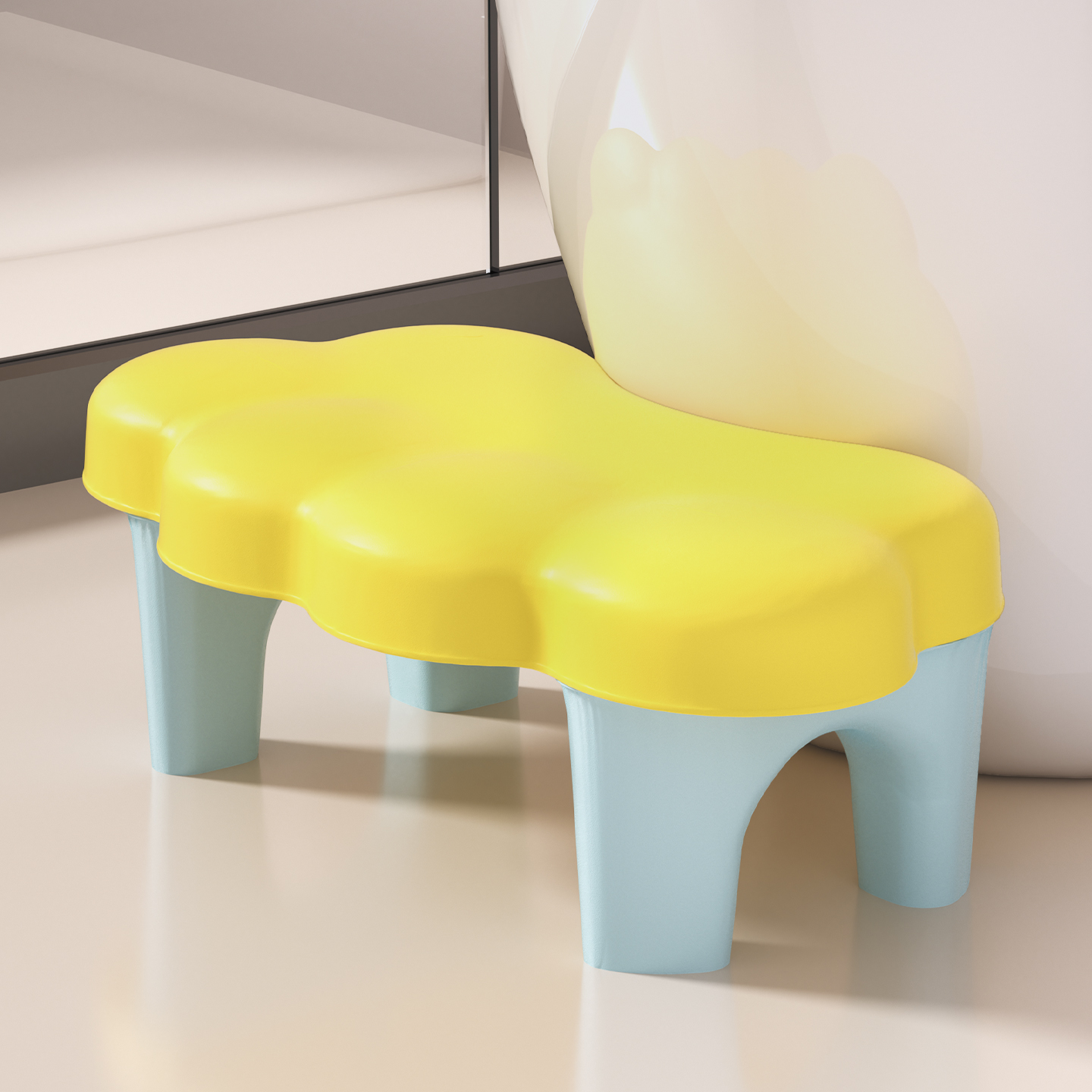 马桶脚凳蹲坑神器拉屎搁脚凳子