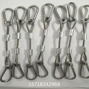 厂家直销304不锈钢钢丝绳316L 包胶不锈钢丝绳 镀锌钢丝绳