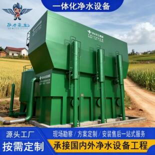 乡村振兴人饮工程专用净水设备 高效攻克黄泥水顽疾 达高标准净化