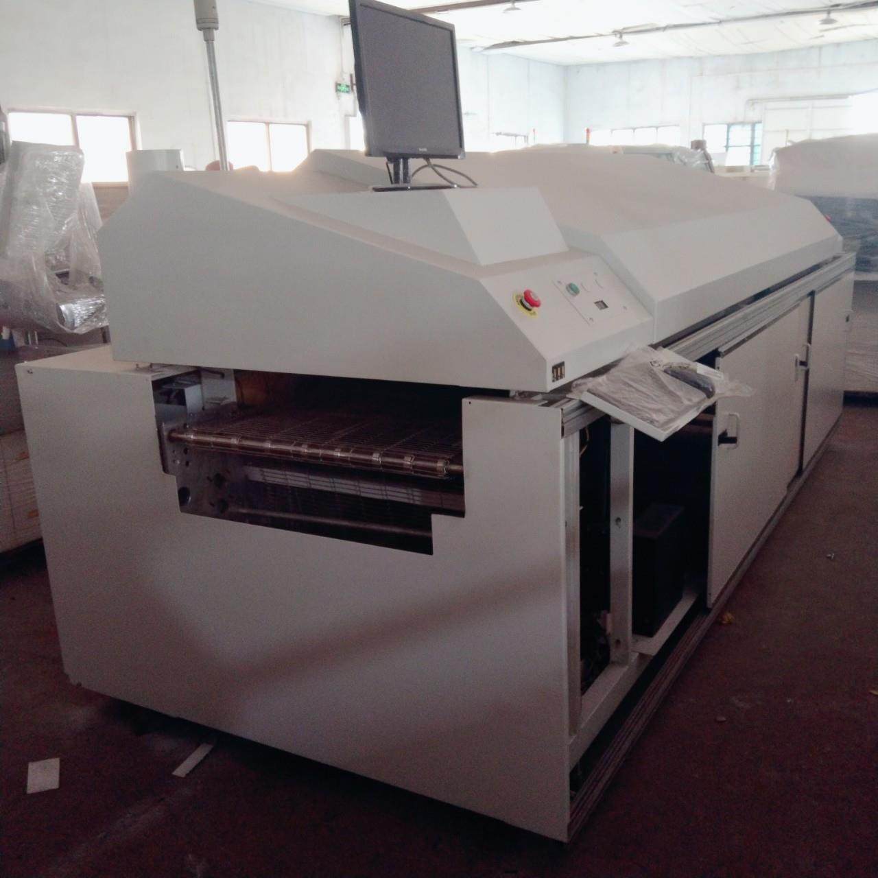 销售二手BTU七温区回流焊炉深圳厂家全国买卖回流焊