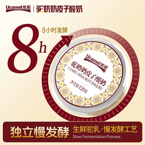优驼新疆特产驼奶皮子酸奶