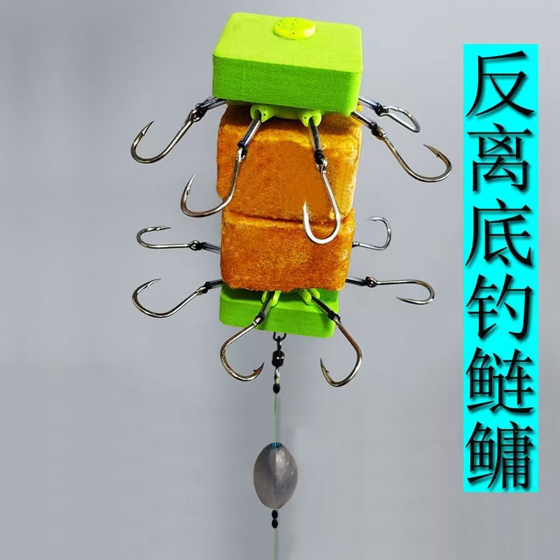 套装包含三条轴，离底钓鱼获大，隐蔽性强