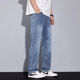 休闲裤 显腿长复古水洗潮牌夏季 男韩版 直筒裤 新款 青年长裤 修身 男士