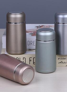 2020冬款304不锈钢韩版迷你真空保温杯配带茶网泡茶水杯350ml礼品