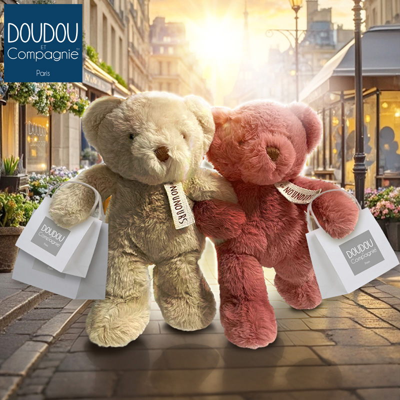 法国doudou经典小熊系列毛绒玩偶