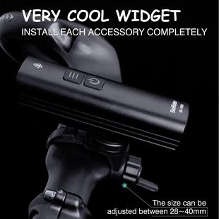 Garmin通用山地车码表车把架手电筒灯架自行车照明灯吊架前灯支架