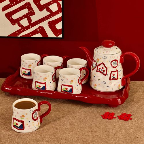 轻奢乔迁新居杯子水壶套装