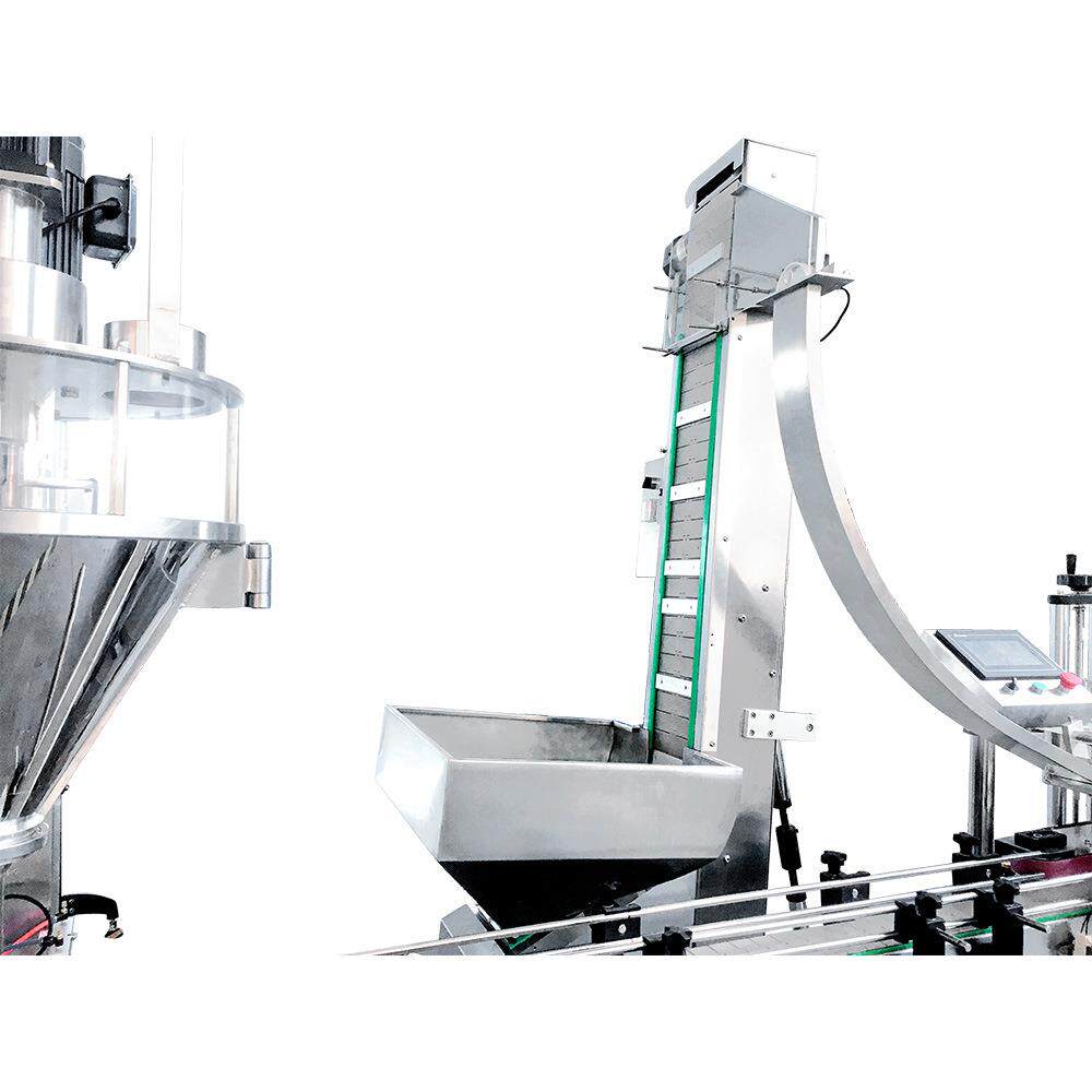 直线式粉末灌装机增肌粉直线式粉末瓶装线蛋白粉定量分装机灌装线