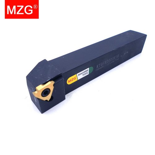 MZG数控外圆切槽切断刀杆KTGFR1212/1616/2020装TGF32R卡簧槽刀片