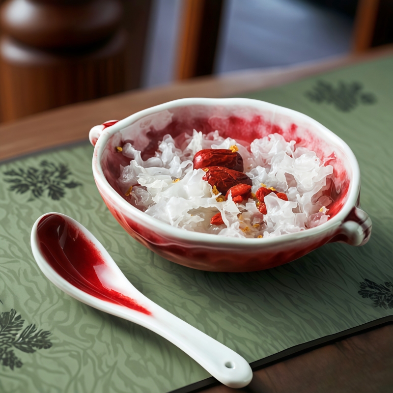 双耳陶瓷碗高颜值下午茶甜品碗