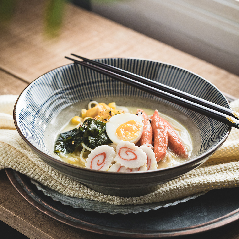 陶瓷家用大碗斗笠面碗