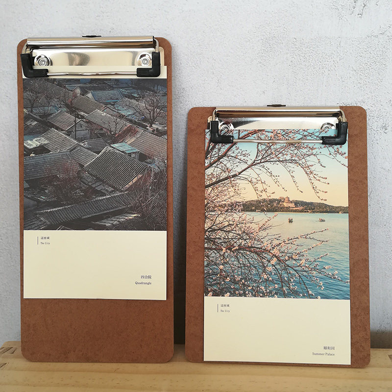 木质文件板夹A4书写垫板a6菜单夹学生办公夹板咖啡馆点单试卷夹,文具电教/文化用品/商务用品,文件夹/试卷夹,淘宝优惠券,粉丝福利购,淘宝优惠卷