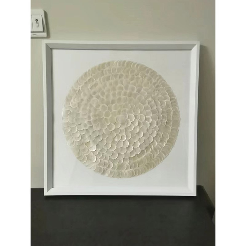 高级感极简抽象装饰画中古风立体DIY挂画客厅书房组合小众软装画图片