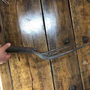 王氏铁匠挖地钗翻土翻地钢叉铁叉开荒工地绿化钢叉弹簧锰钢