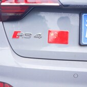 汽车贴纸十一国庆节反光贴3D立体中国红旗遮挡划痕电动摩托车贴