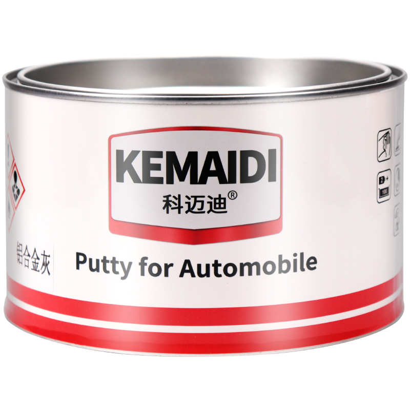 汽车原子灰腻子耐高温汽车轮毂修复腻子铝合金灰金属原子灰修补土