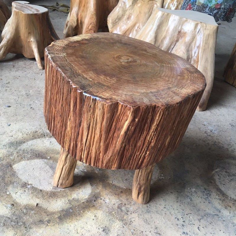 实木墩子原木凳子创意木凳园形正方形艺术凳花架底座茶几坐凳边几,住宅家具,角几/边几,淘宝优惠券,粉丝福利购,淘宝优惠卷