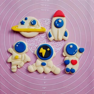 太空宇宙飞船造型模具卡通造型磨具男孩卡通造型切模DIY造型模