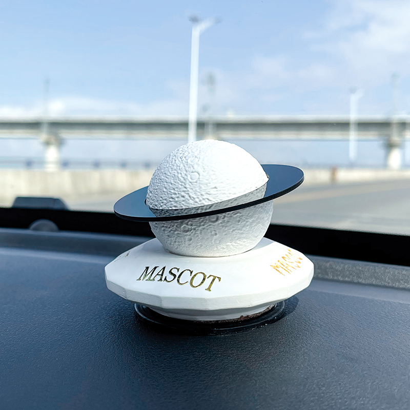 阿尔斯星球扩香石车载小摆件车内中控台香薰桌面装饰品圆形高级感