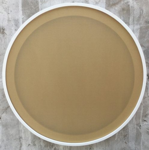 圆形绢布画框国画工笔画宋画小品练习创作熟仿古绢布绫绢带绷绢框