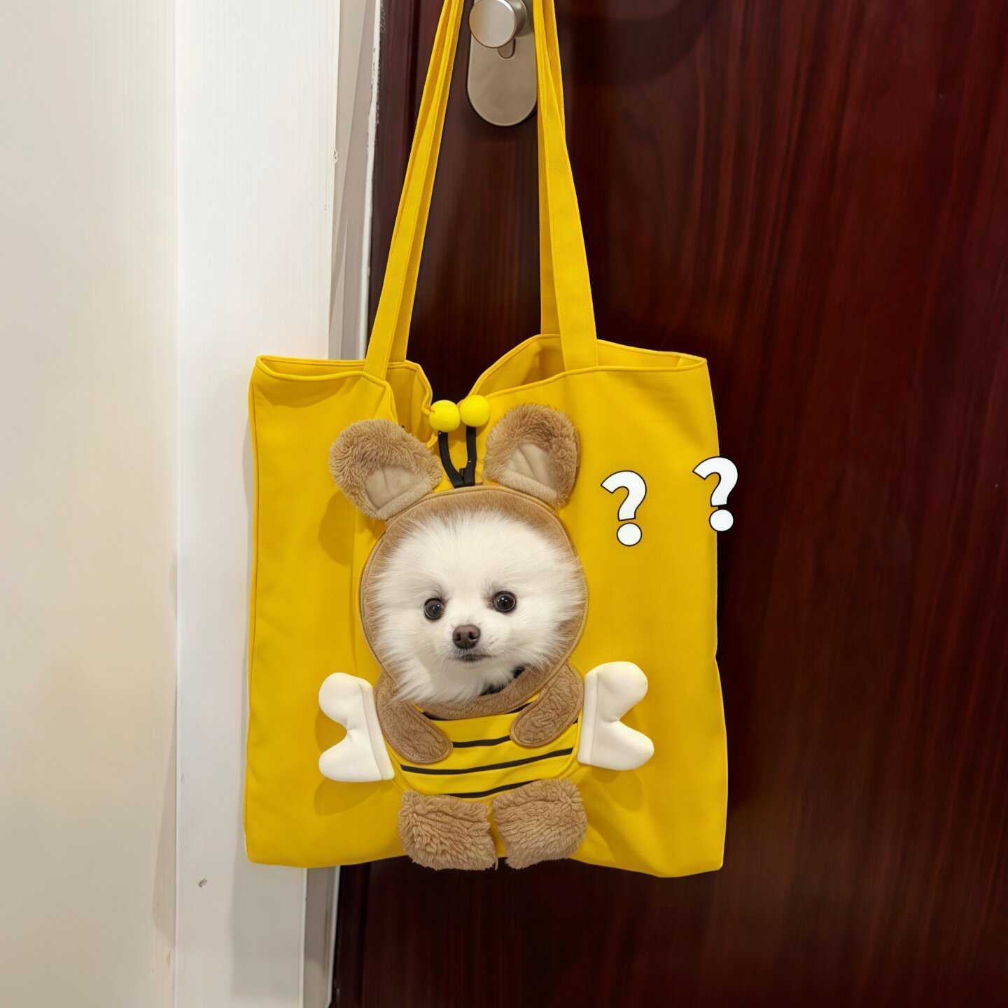 小蜜蜂便携式宠物外出包|小型