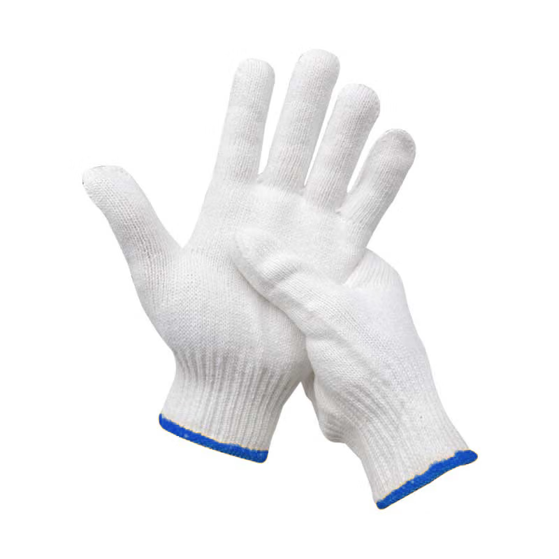 汉盾 利铂安 SF-P-MS600GP涤棉 10针漂白600g涤棉纱线手套12付/打