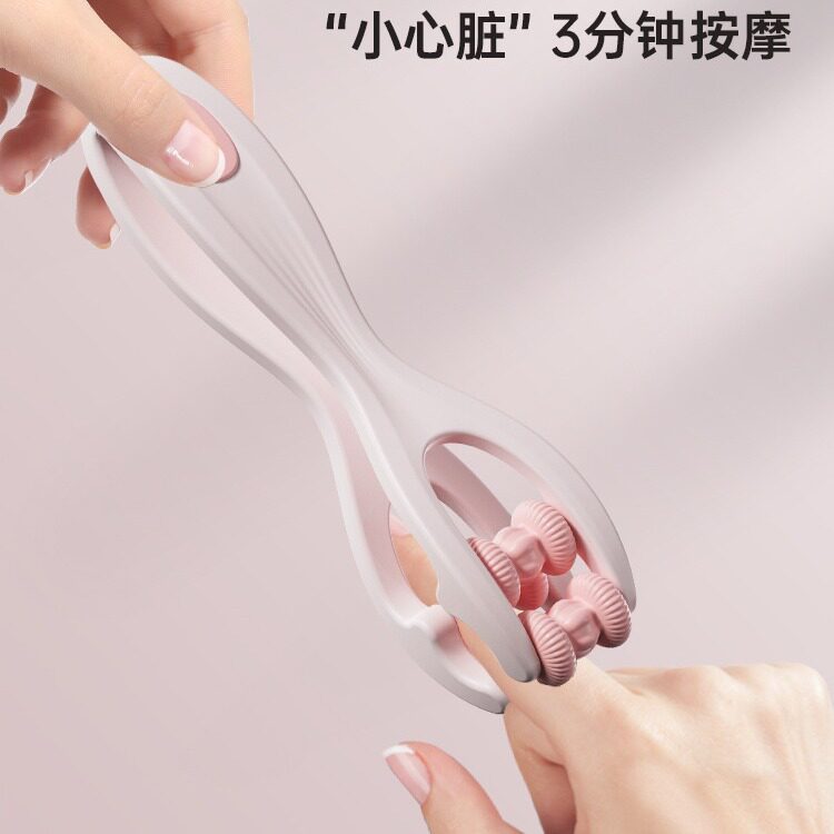 手指按摩器日本滚轮手关节家用穴位硅胶变长瘦手变细通经络神器