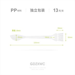 新款 熔化蜡清洁铲填缝小 直销带脚托不接触桌面刮刀 长柄清洁刷子
