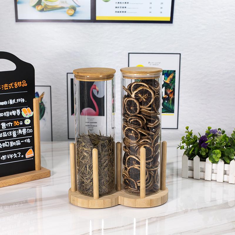 新款直销楠竹一次性纸杯取杯器 咖啡奶茶店木质杯子收纳架杯子架